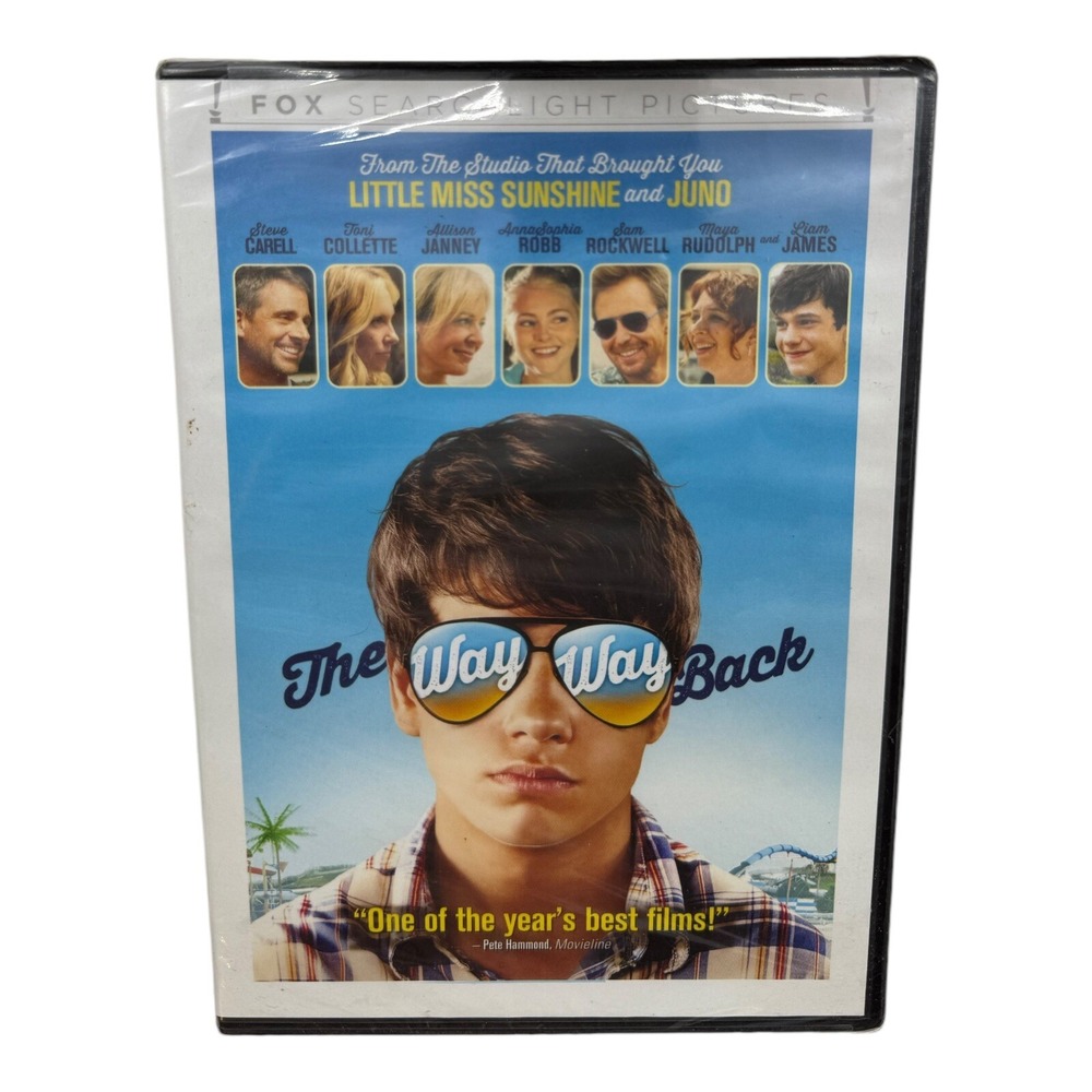 Fox Searchlight The Way Way Back DVD Steve Carell Sam Rockwell Comedy Excellent